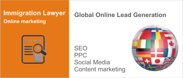 Lead generation for Immigration Lawyers using SEO, Social Media & Multilingual targeting